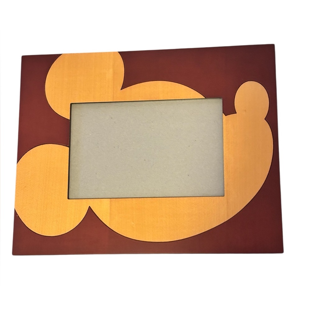 Disney Brown and Tan Picture Frame with Elegant Accents Like new